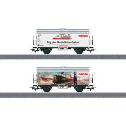Märklin 044226 Kühlwagen AC Beide Seiten sind unterschiedlich gestaltet. Mit Relex-Kupplungen. Gleichstromradsatz E700580.