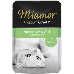 Miamor Ragout Royale in Sauce Truthahn & Wild 22x100 g