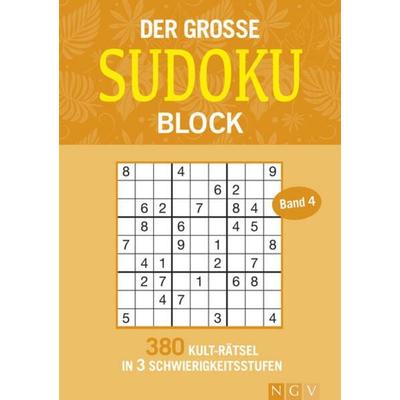 Der große Sudoku Block Band 4, Taschenbuch von , Naumann & Göbel, 978-3-625-18679-3