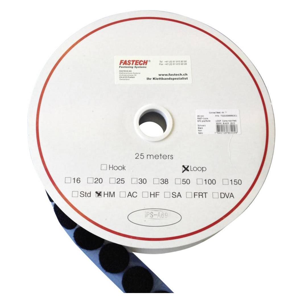 Fastech Klettverschluss-Scheibe selbstklebend (25 mm) (T02025000003C105)