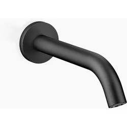 Dornbracht META Wannenauslauf für Wandmontage, 1/2, 13801660-33, Farbe: Schwarz Matt