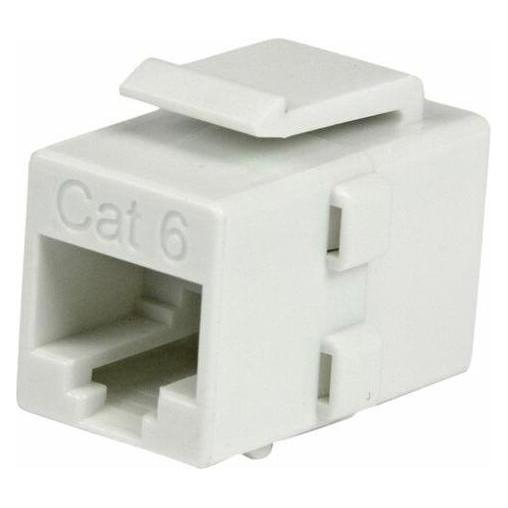 StarTech WHITE CAT 6 RJ45 COUPLER (Netzwerk Kupplung) (C6KEYCOUPLWH)