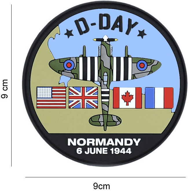 101 INC PVC Patch - D-Day Spitfire