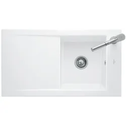 Villeroy und Boch Timeline 50 Flat Flächenbündige Spüle 33070FKR Spülbecken, crema