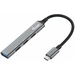 EQUIP 4 Port USB 3.0 Hub, USB-C 3.0 [Stecker]
