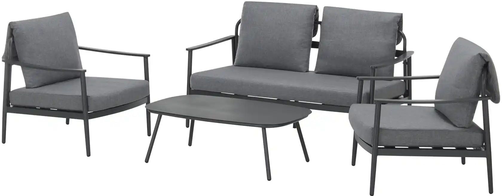 Höffner Lounge-Set  Tokio ¦ grau