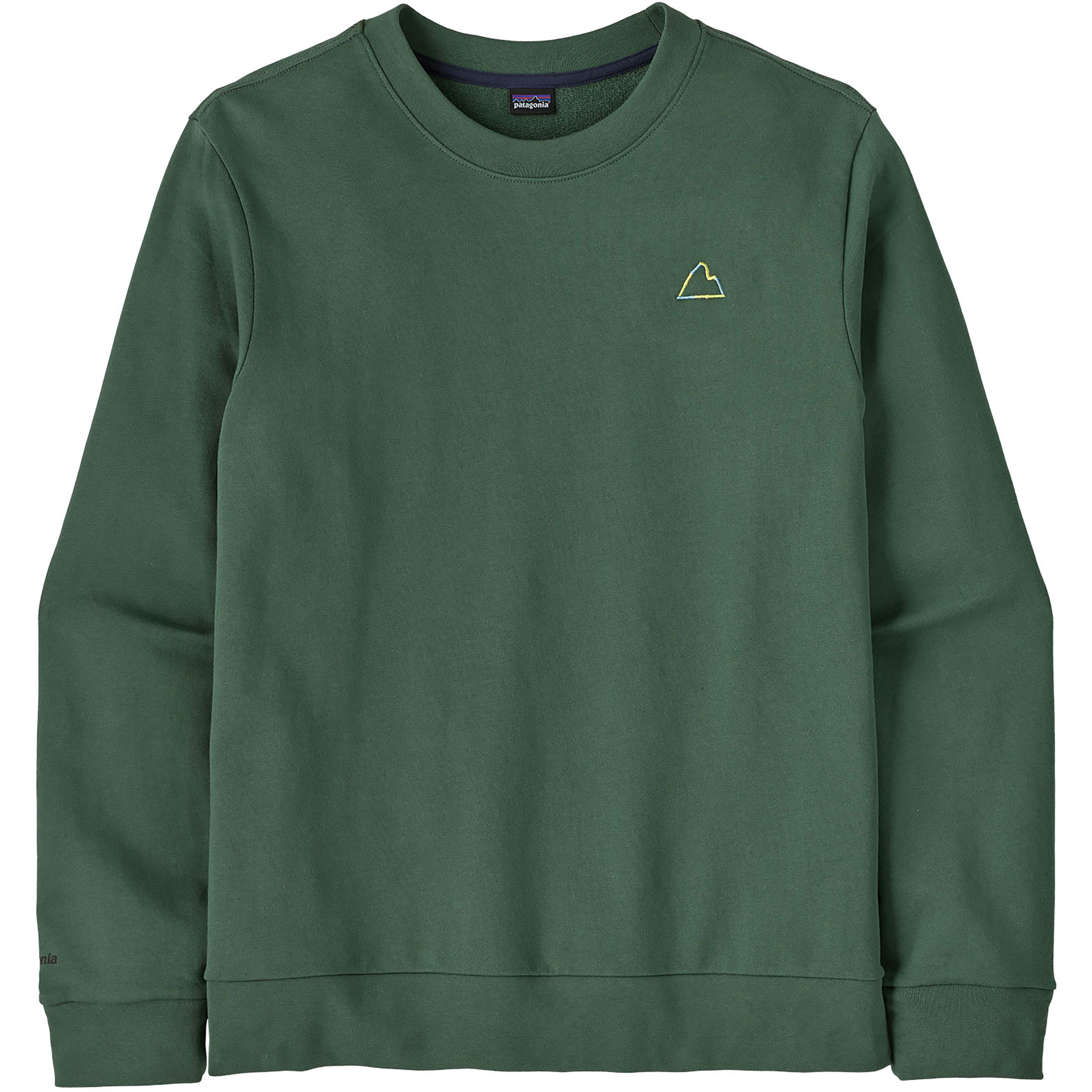 Patagonia Fitz Roy Massif Daily Crew Herren Pullover gruen Größe XS Lifestyle Hautfreundlich