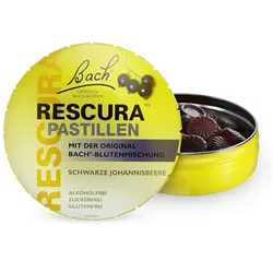 Bachblüten RESCURA Pastillen, Schwarze Johannisbeere 50 g Pastillen