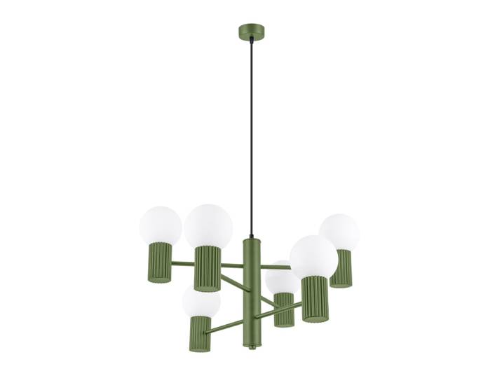 Lustre Aluminium Vert Olive G9 6 Halo