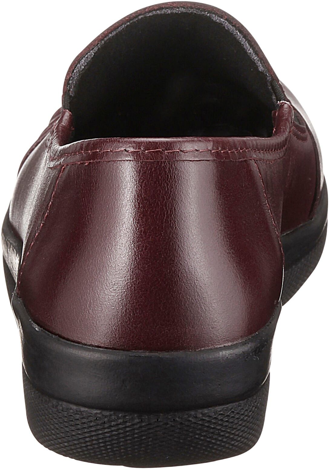 Slipper ACO, Damen, Gr. 40, rot (bordeaux), Glattleder, Schuhe Slipper bordeaux 40