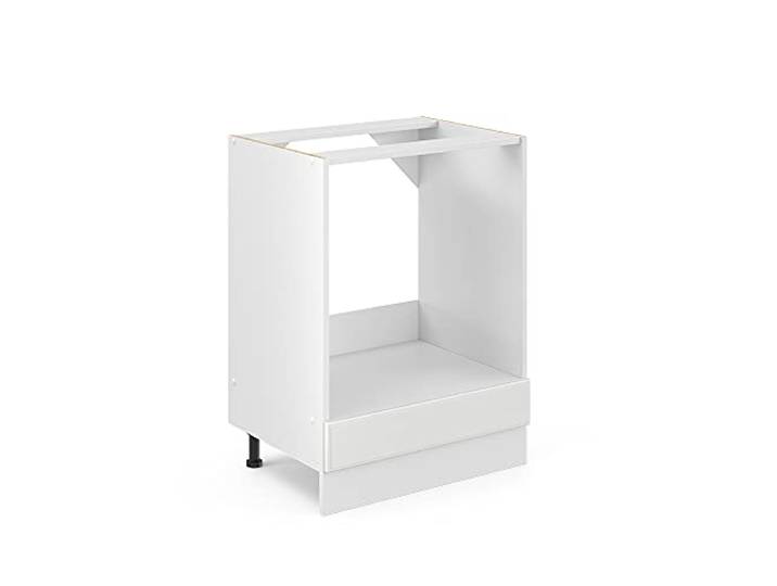 Vicco Herdumbauschrank R-Line, Weiß Landhaus, 60 cm