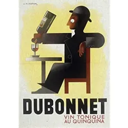 POSTER Dubo Dubon Dubonnet 1932 A4 Rahmenlos