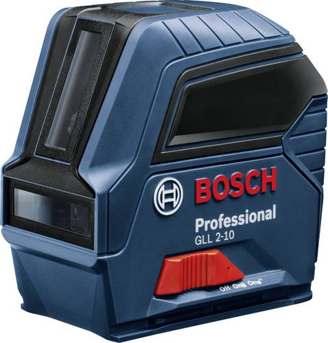 Bosch Professional GLL 2-10 Linienlaser selbstnivellierend, inkl. Tasche Reichweite (max.): 10 m