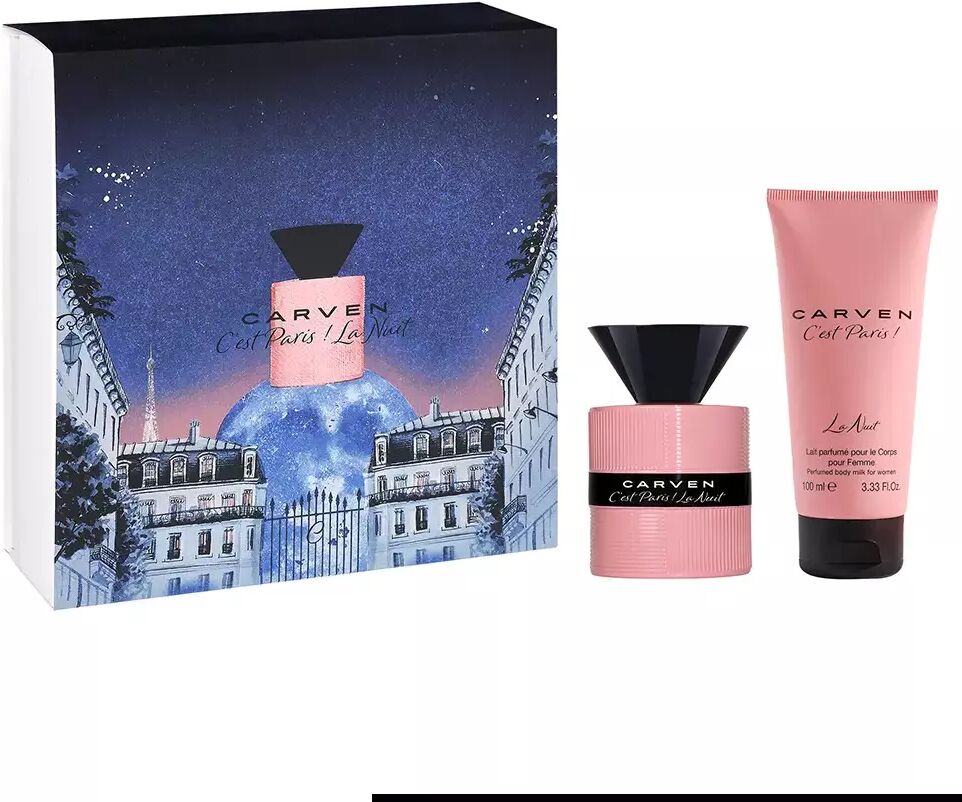 Carven C'est Paris La Nuit for Women Case 2 pcs