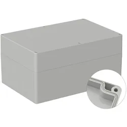 Tru Components Universal-Gehäuse (Gehäuse), Elektronikzubehör + Gehäuse, Grau
