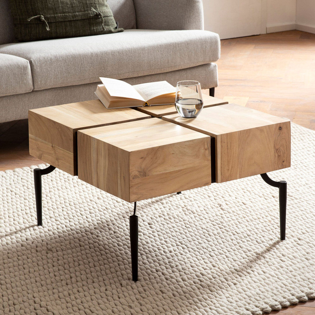Metro Caterin Four Leg Coffee Table Brown
