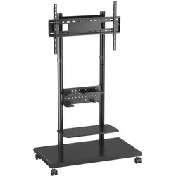 Equip Mobiler TV-Trolley (50–90 Zoll) mit Stecktafel-Regal