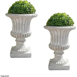 HTI-Line, Blumentopf, Pflanzkübel 2er-Set (30.50 x 41 cm)