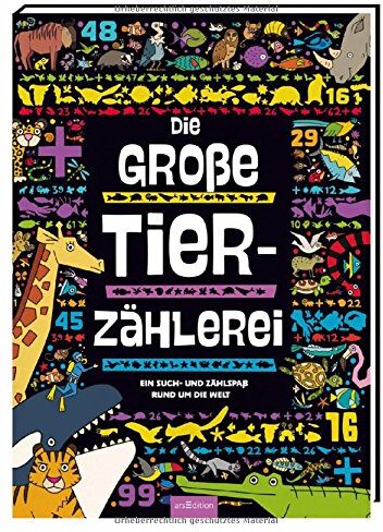 Die große Tier-Zählerei: Ein Such- und Zählspaß rund um die Welt - Preis vom 19.10.2026 19:33:35 h