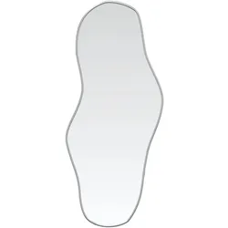vidaXL Wandspiegel Silbern 100x45 cm