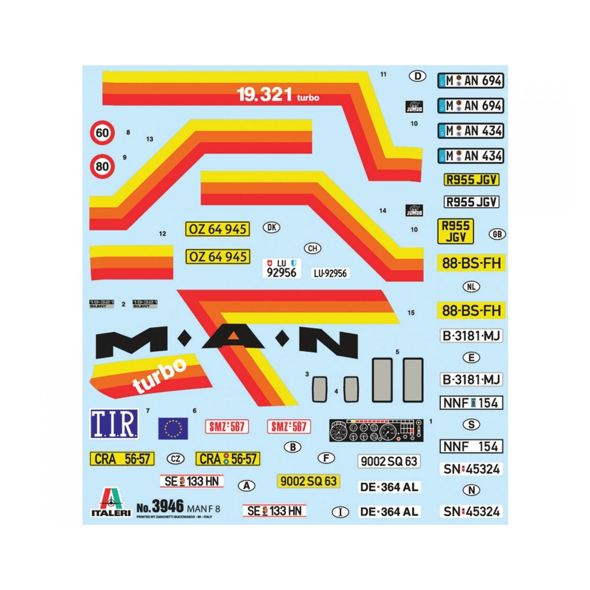 Other 1:24 MAN F8 19.321 2Achs (510003946)