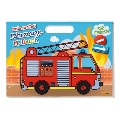 Mein erstes Fahrzeug-Malbuch, Taschenbuch von , Panini, 978-3-8332-3663-1