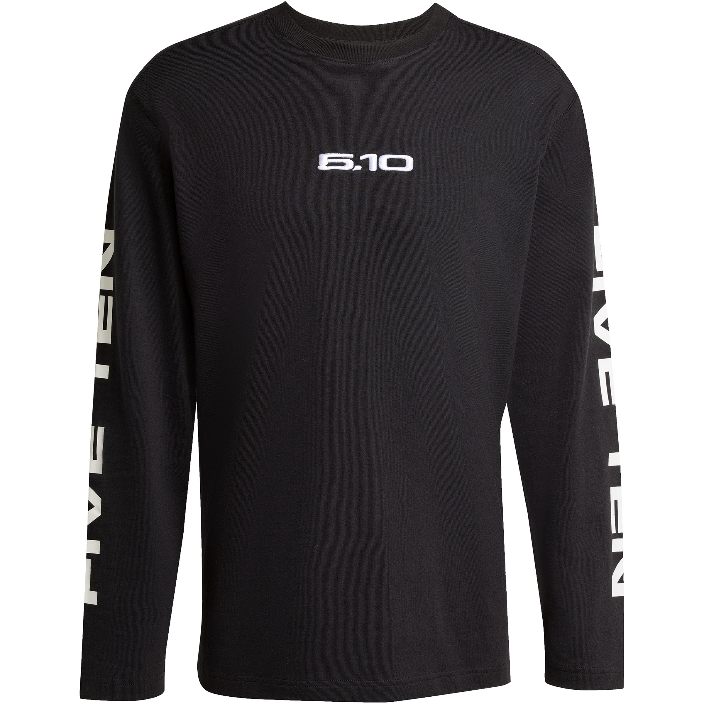 adidas Five Ten Logo Longsleeves schwarz Größe XS Lifestyle Hautfreundlich