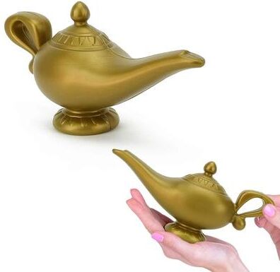 Inspired Living Aladdin Lamp Prop For Genie Lamp Cosplay And Party Decor Aladdin Lamp Prop For Genie Lamp Cosplay And Party Decor
