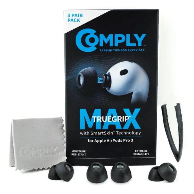 Comply For Apple AirPods Pro 3 Version: Max - Black Large (L) (Apple AirPods Pro (3rd Gen.)) (44-53222-20)