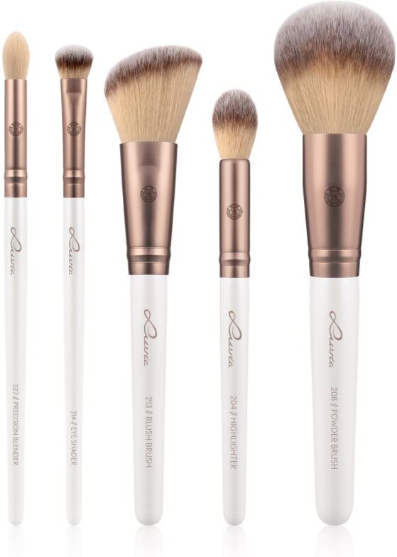 Luvia Cosmetics Daily Essentials kit de pinceaux avec étui Prime Vegan