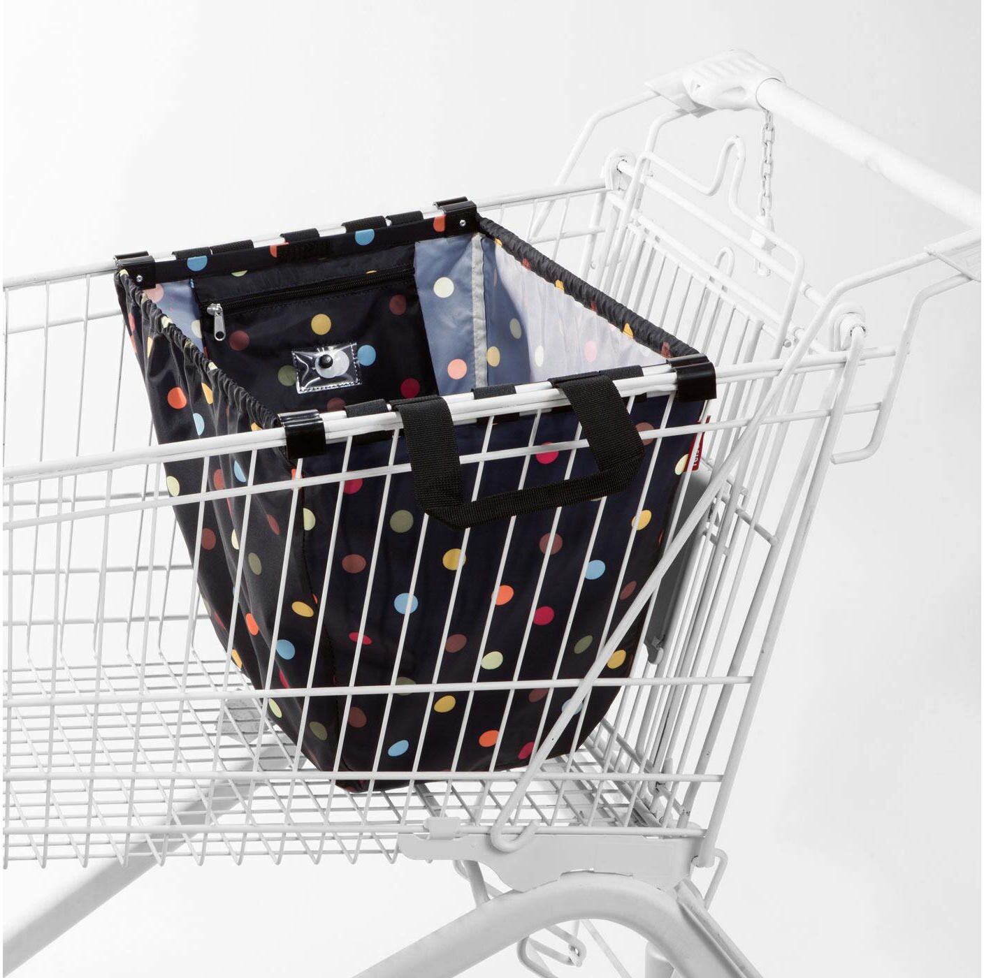 Einkaufsshopper REISENTHEL "Tasche Easyshopping", Damen, bunt (mehrfarbig), Polyester, Einkaufskörbe Einkaufsshopper mehrfarbig Einheitsgröße