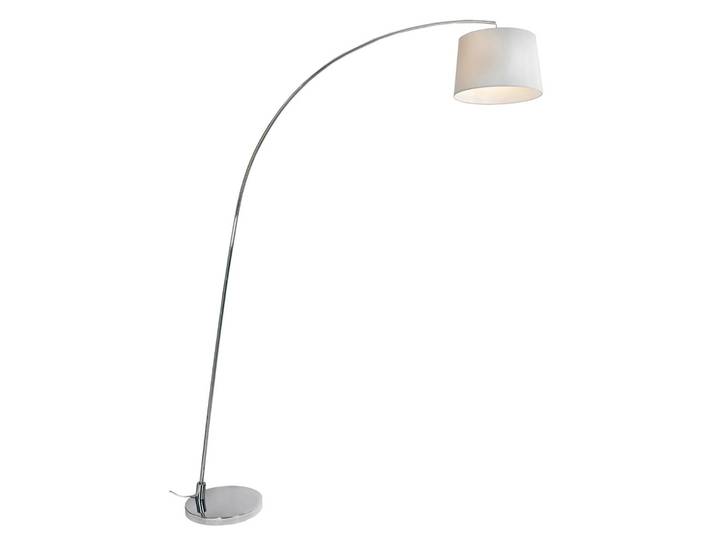 Booglamp - vloerlamp ARC, wit / opaal, Woon-/ Eetkamer, booglamp