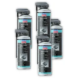 5x Eletronikspray LIQUI MOLY 7386 Pro-Line Elektronikspray Starthilfe 400 ml