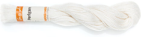 buttinette Perlgarn, elfenbein, 25g-Strang