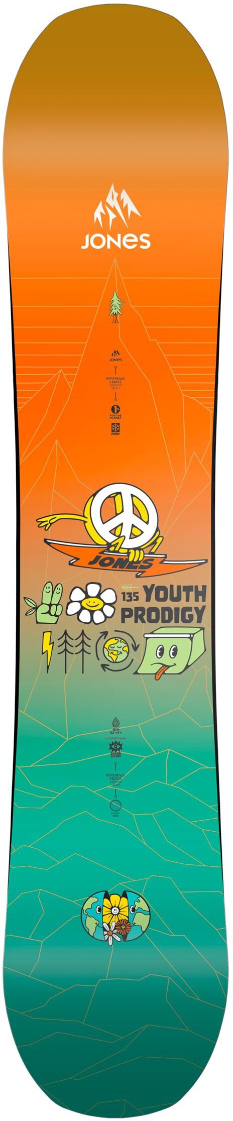 Jones  - Prodigy - 140 - Planche Snowboard