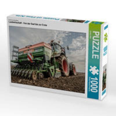 CALVENDO Puzzle Landwirtschaft - Von der Saat bis zur Ernte 1000 Teile Lege-Größe 64 x 48 cm Foto-Puzzle Bild von Simon Witt