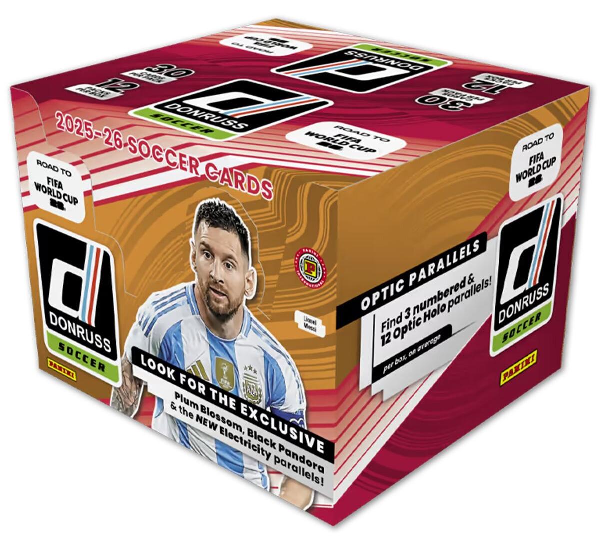 Panini Donruss Road to FIFA World Cup 2026 - 1 Hobby international Box