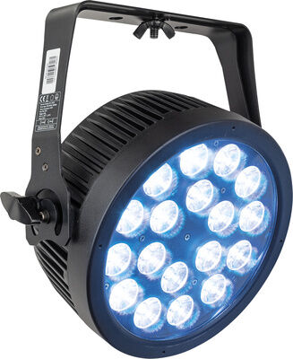 Showtec Compact Par 18 Q4 Black Noir