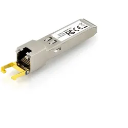 Digitus Mini GBIC Kupfer SFP Modul, 10 Gbps, RJ45, Transceiver, Grau