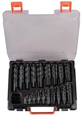 Projahn Bohrer-Magazin ECO, HSS-R, 170-teilig, Ø 1–10 mm / 0,5 mm Schritte, Kunststoffmagazin