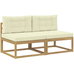 vidaXL, Gartenlounge, Lasonum (2x Mittelteil)