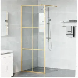 vidaXL, Duschkabine + Duschwand, Ettore Transparent (80 cm, 195 cm)