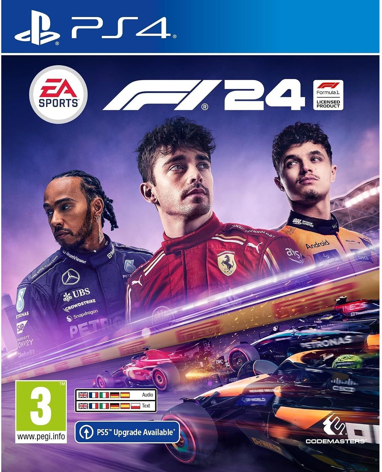 Playstation EA SPORTS F1 24 Standard Edition PS4   VideoGame   English, Used - Good