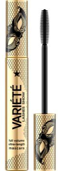 Eveline Cosmetics Variété Lashes Show máscara para prolongamento, curvatura e volume 10 ml. Variété Lashes Show