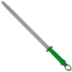 Wetzstahl Pirge 30 cm Rund Grün