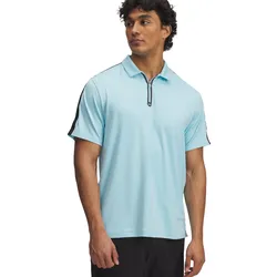 Under Armour Polo Drive Zip, hellblau