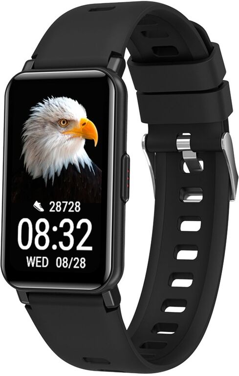 Bracelet intelligent personnalisable multisport avec GPS Prixton AT806 noir
