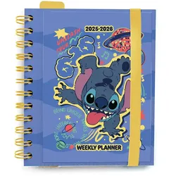 Disney Stitch - Kalender / Wochen- Kalender A5 2025/2026
