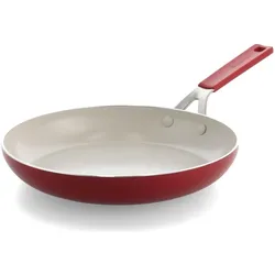 KitchenAid - Coloured Aluminum Frypan - Empire Red - 28 cm, Pfanne + Kochtopf, Rot