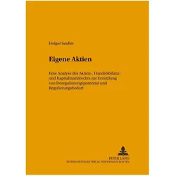 Eigene Aktien, Fachbücher von Holger Seidler, Jürgen Costede